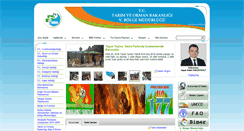 Desktop Screenshot of bolge5.ormansu.gov.tr